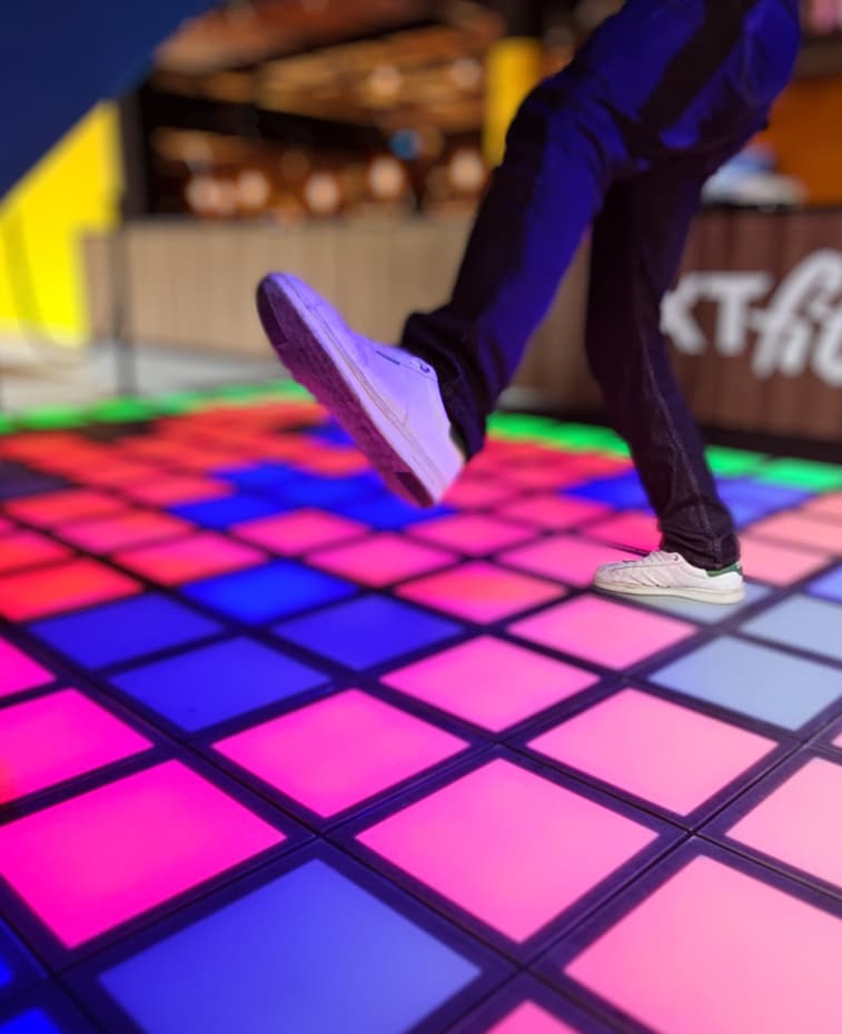 Dance Floor LED experience
