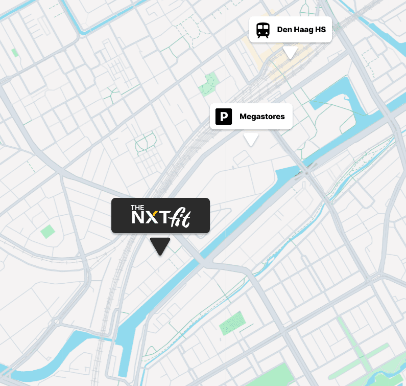 NXT Fit Location Map